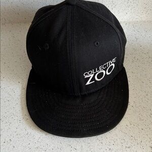 New Era Black and White 9FIFTY Snap Back Cap